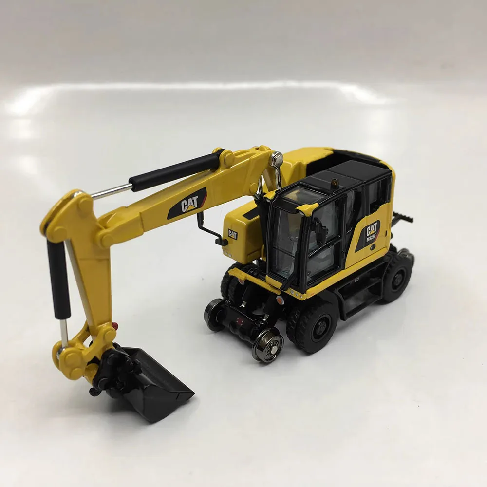 

Diecast DM Caterpillar 1:87 Scale CAT M323F Multi functional Railway Wheel Excavator Model 85612 Finished Model Gift Toy