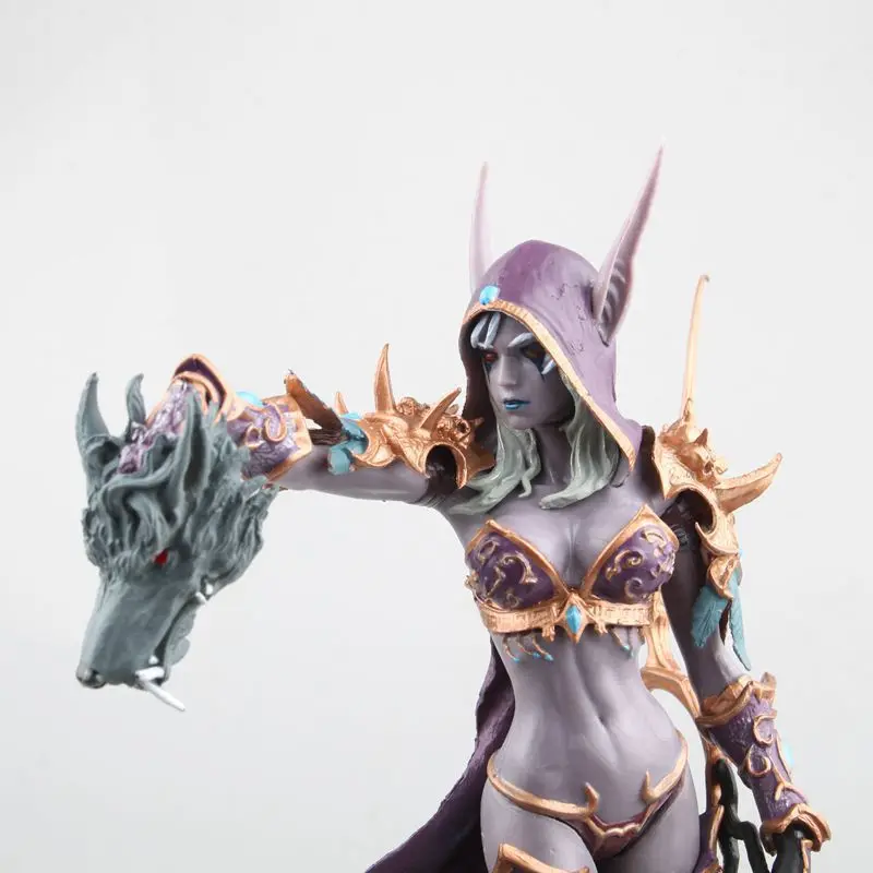 New Sylvanas Windrunner World Warcraft Action Figures Queen Undead Handmade Collection Ornaments Kid Gifts Toys Holiday Gifts