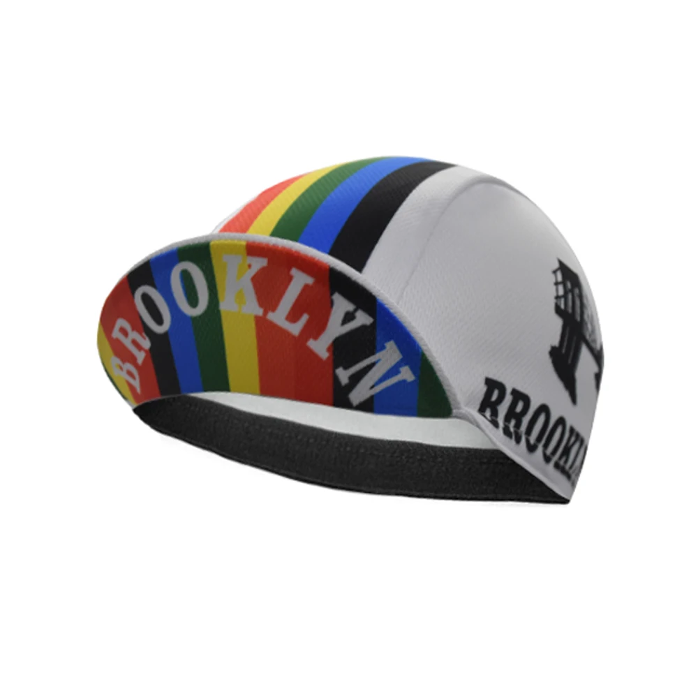 Brooklyńskie klasyczne Retro kolarskie czapki rowerowe szybkoschnący czapki sportowe kapelusz na lato