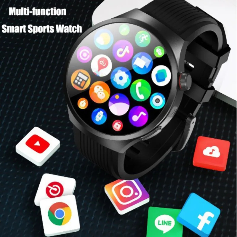 Universal VP30 4G Full Netcom Smartwatch Built-in GPS Real Time Heart Rate Tracking Bluetooth Photo Capture