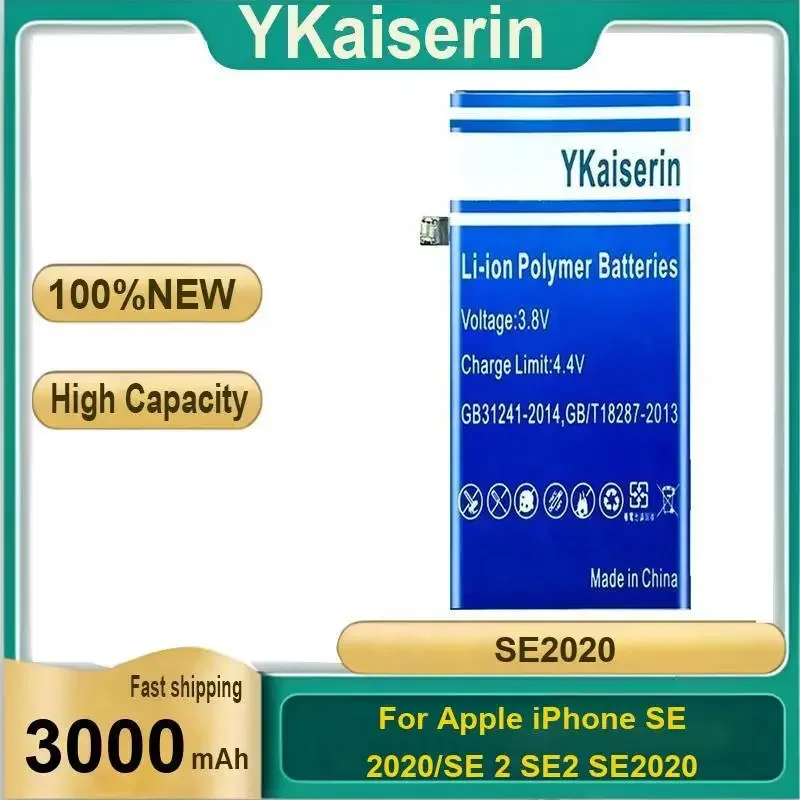 

For Apple iPhone SE 2020 SE 2 SE2 SE2020 Replaceable 3000mAh Mobile Phone Battery