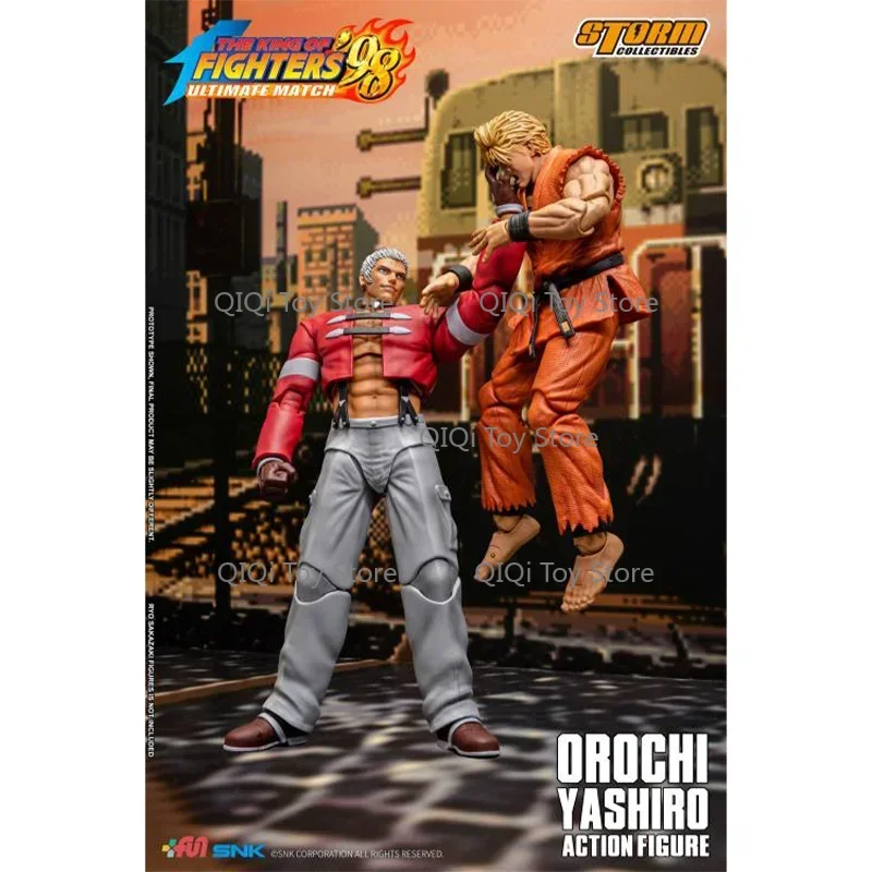 

in stock Original Toys 1/12 The King of Fighters '98 Ultimate Match Orochi Yashiro In Stock Anime Collection Figures Model Toys