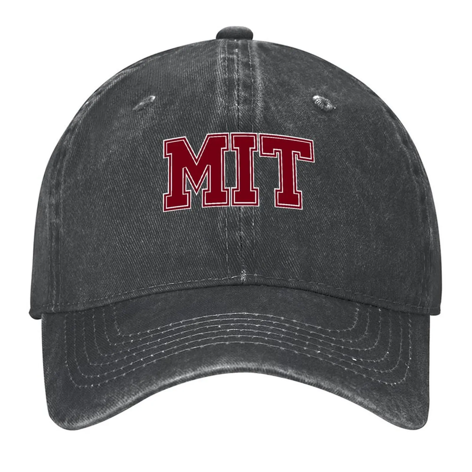 

MIT University Classic Design Wht Baseball Cap western Hat fishing hat Visor Golf Hat Man Mens Caps Women's