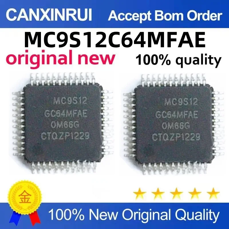 

Original MC9S12C64MFAE MC9S12C64VFAE MC9S12C64CFAE microcontroller IC