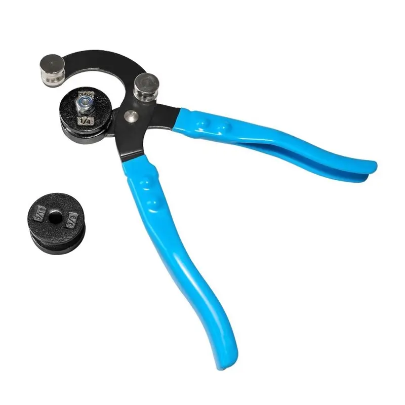 M11K-Brake Pipe Bender Tool Kit Manual 4-In-1 For Copper, Aluminum& Stainless Steel Pipes