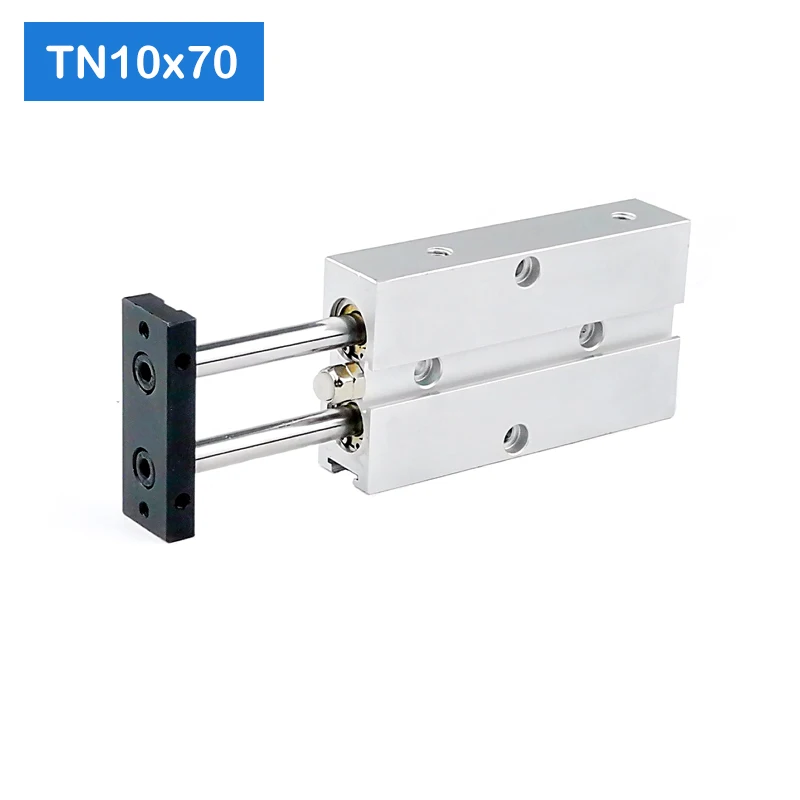 

TN10*70-S 10mm Bore 80mm Stroke Compact Air Cylinders TN10X70-S Dual Action Air Pneumatic Cylinder