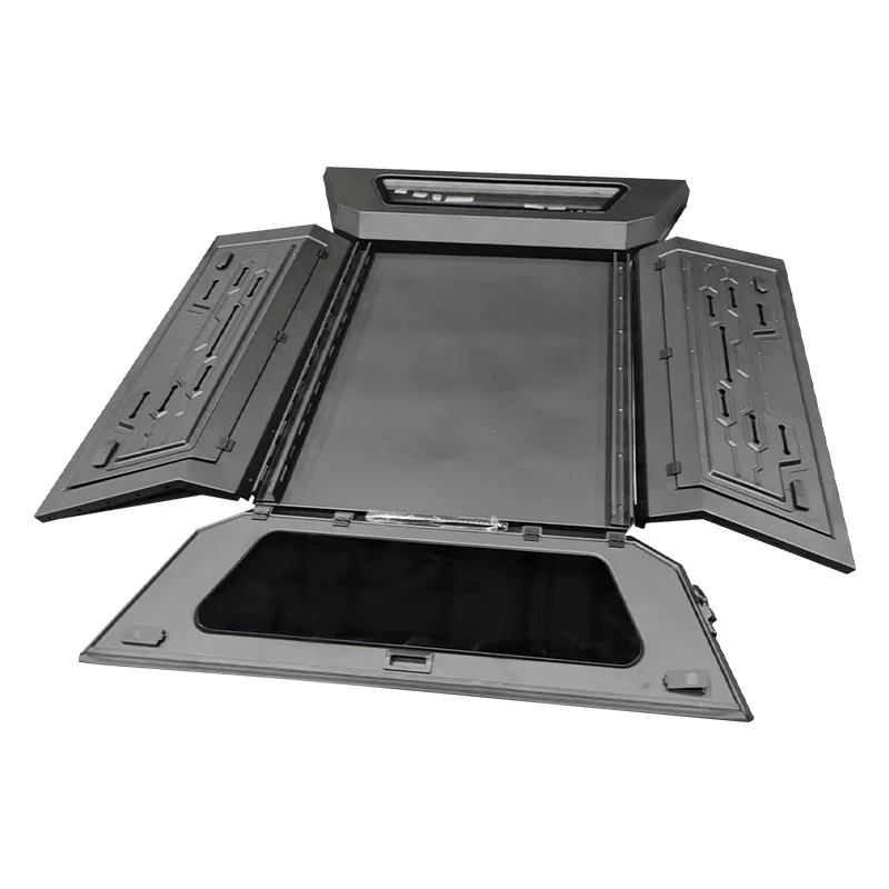 

Waterproof 4x4 Aluminum Alloy/Steel Hardtop Topper for 2024-2025 Tacom 5ft Pickup Truck (Camper Canopy)