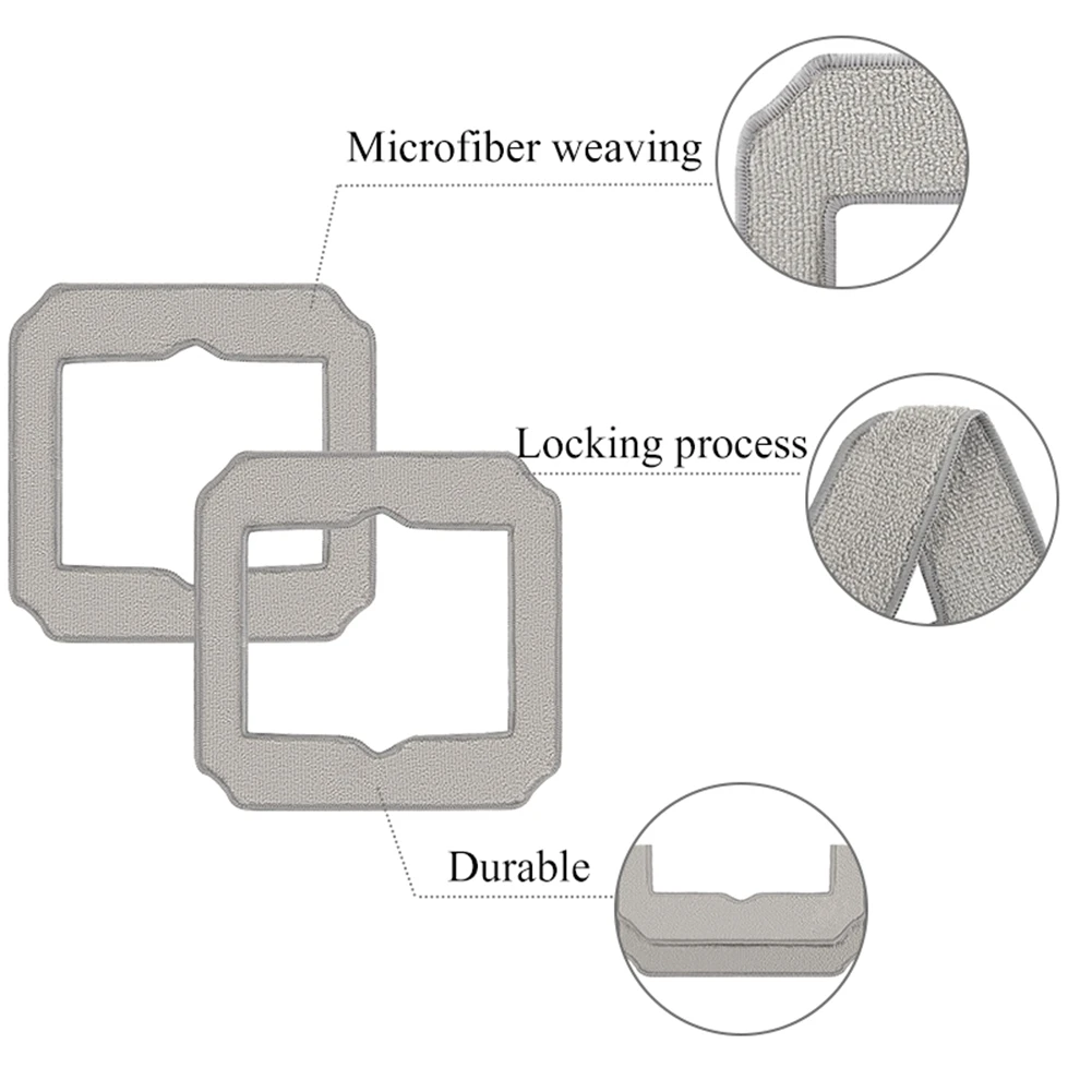 A65T-For Ecovacs WINBOT MINI أجزاء منظف النوافذ الآلي ممسحة الوسادة ممسحة القماش استبدال الملحقات
