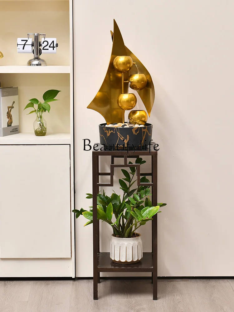

Living Room Simple Flowing Water Ornaments Desk Feng Shui Decoration