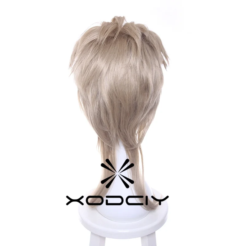 Dio Brando Cosplay Wig Jojo Bizarre AdventureHeat Blonde  Resistant Synthetic Hair Wigs + Wig Cap