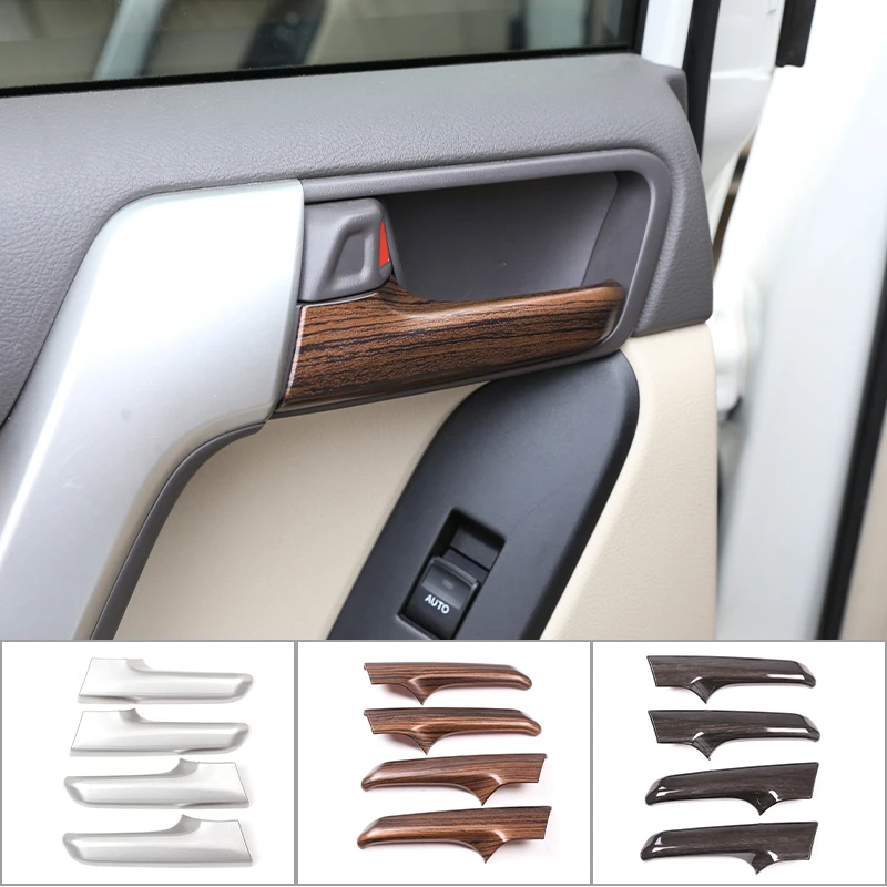 

For Toyota Land Cruiser Prado FJ150 150 2010-2018 ABS Car Styling Inner Door Handle Cover Trim Stickers Decoration Accessories