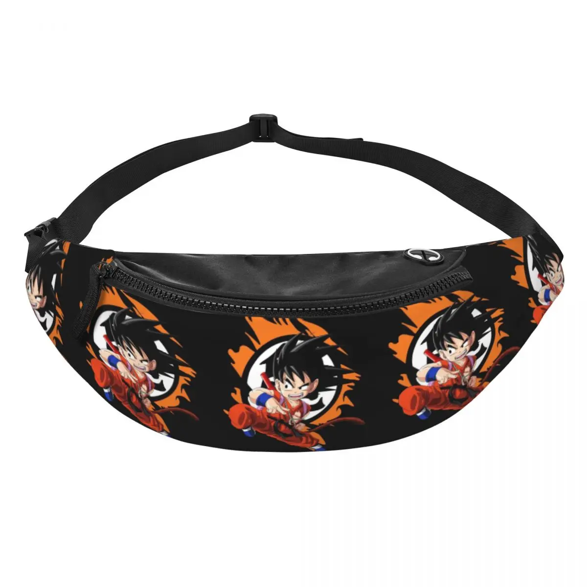 

Поясная сумка Custom Son G-Gokues Z для мужчин и женщин, аниме-стиль DBZ, для велоспорта, кемпинга, телефона и денег