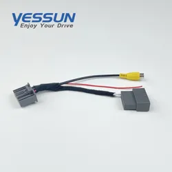 Vehical backup Reverse Camera harness Cable For Honda 24 Pin i-MID 8
