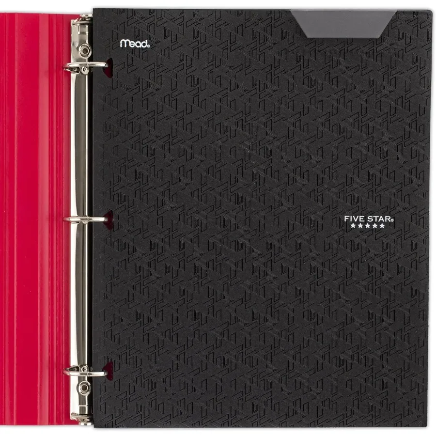 Carpeta de plástico con dos bolsillos: pestañas seguras que se adaptan a carpetas con papel de 8,5x11