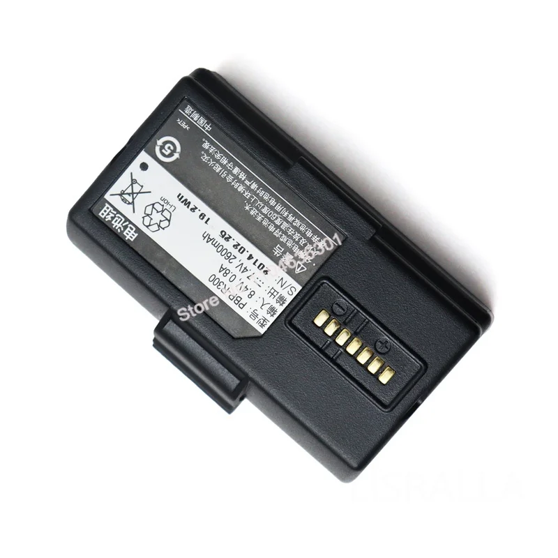 Original Used 7.4V 2500mah  SPP-R400 Battery PBP-R300 for BIXOLON SPP-R300 R318 R418 R310 Printer Battery