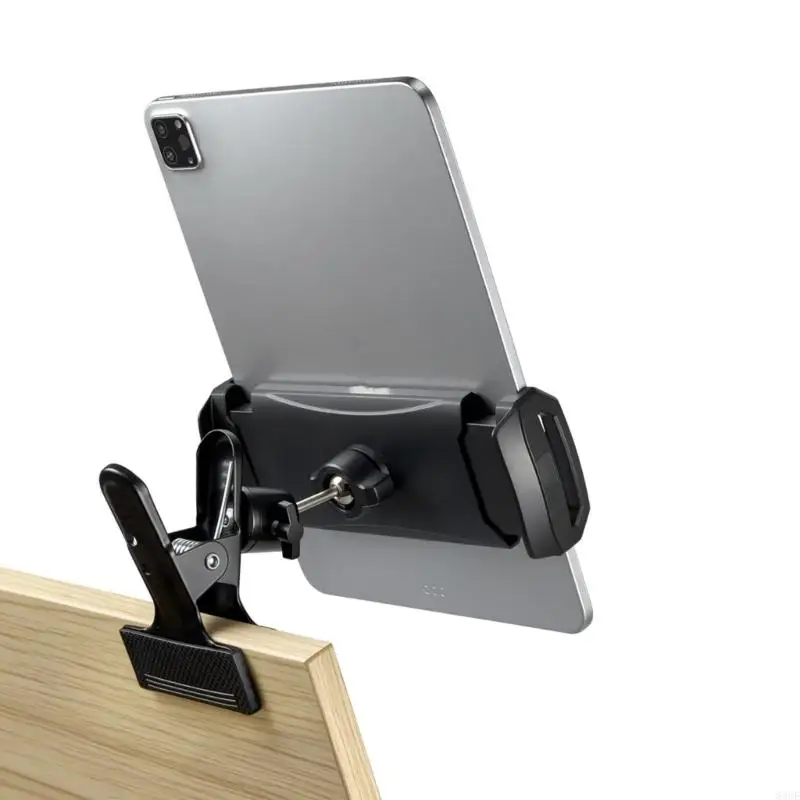 83CE 360Rotating Tablets Holder Adjustable Tablets Ball Head Clip For Students Artists