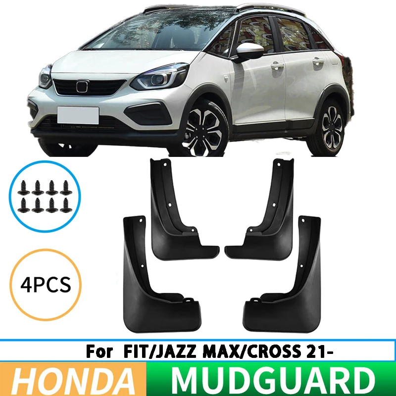 Suitable for 21 models of Honda Fit, Toyota Crossover MAX, and other automotive parts including front and rear wheel mudguards.