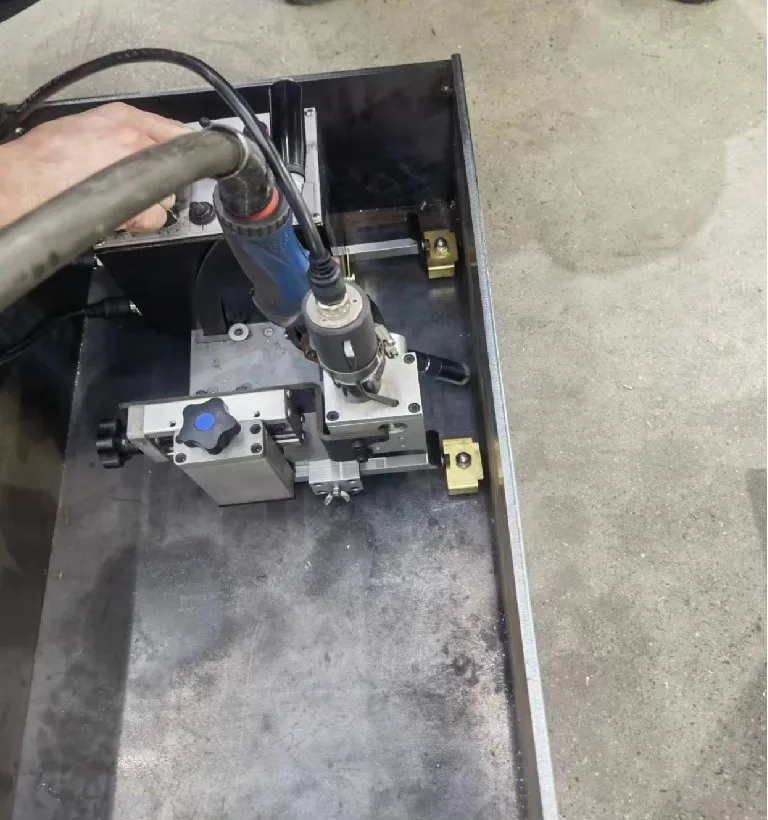 New Automatic Fillet Mig Welding Machine Portable Horizontal Oscillating Straight Seam Stainless Steel Metal Weld KA-HE9