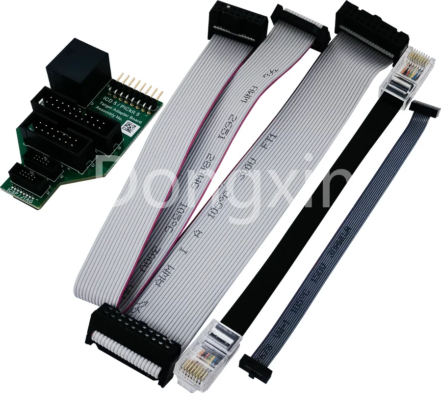 Imagem -03 - Placa Adaptadora do Depurador Mplab Icd Pickit Jtag Swd Icsp Ac102023