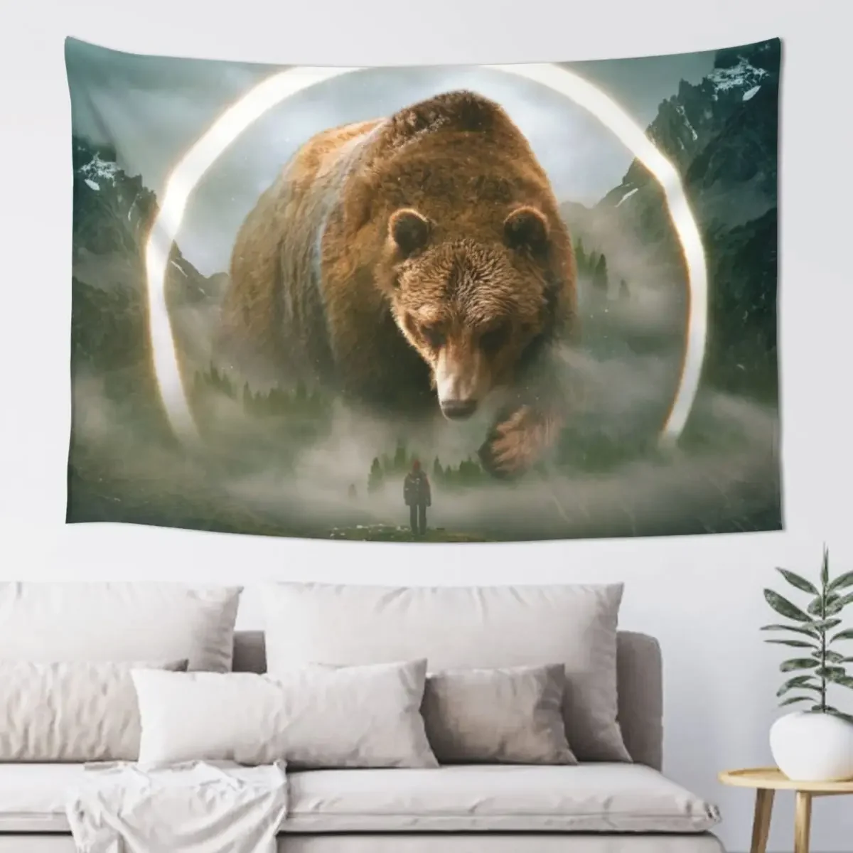 

aegis bear Tapestry Home And Comfort Decor Room Decor Aesthetic Decoration Home Tapestry
