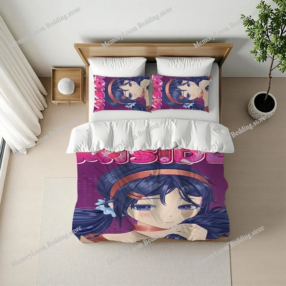 

Hot Game M-MiSide-Mita Duvet Cover Set Home Style Bedding Soft Laundry Cotton Bed Four Seasons Student Dormitory Luxury Gift