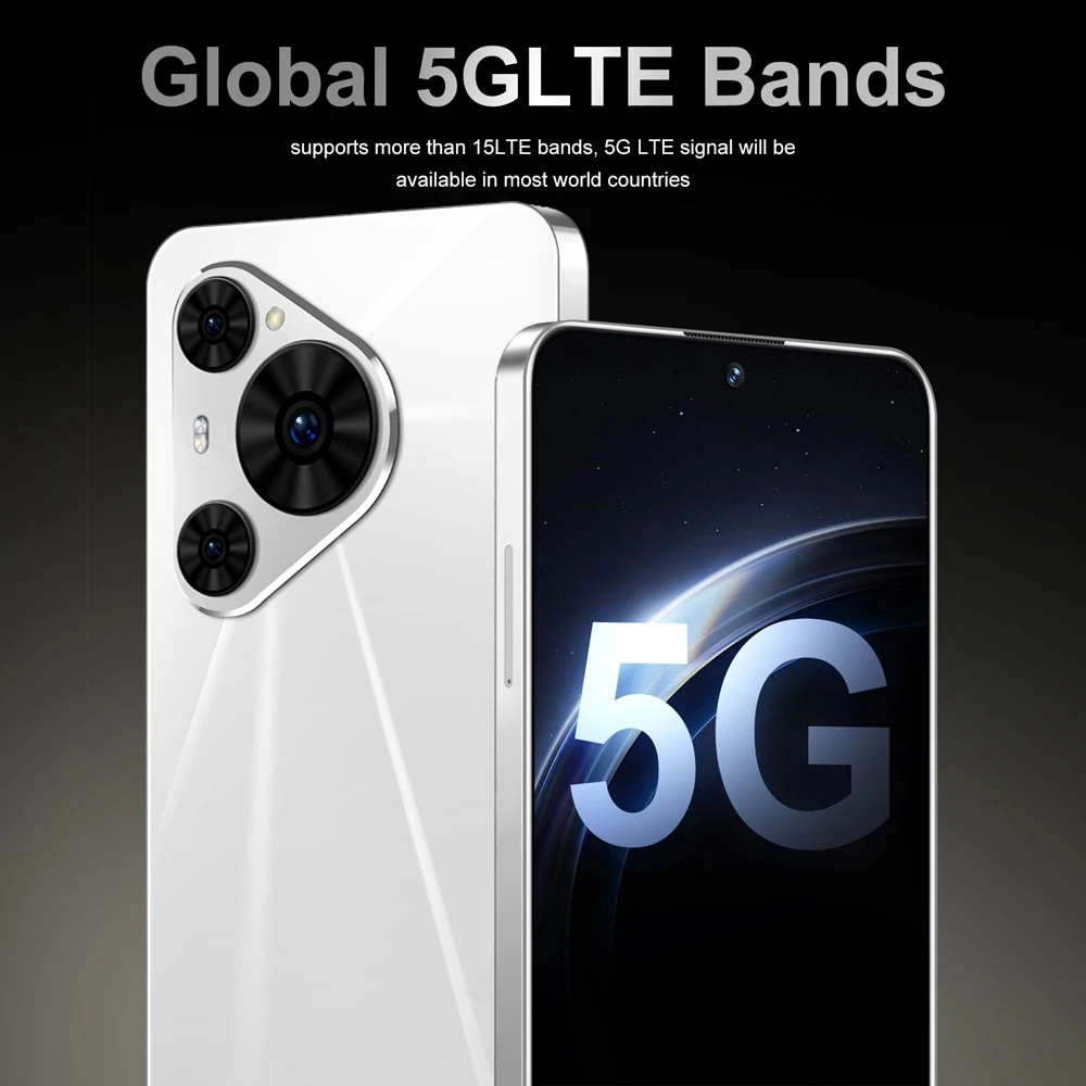 حار 2025 جديد P70 الترا أندرويد الهاتف الذكي 5G المزدوج سيم الهواتف المحمولة 7.0 بوصة HD هاتف محمول النسخة العالمية الأصلية الهاتف المحمول #5