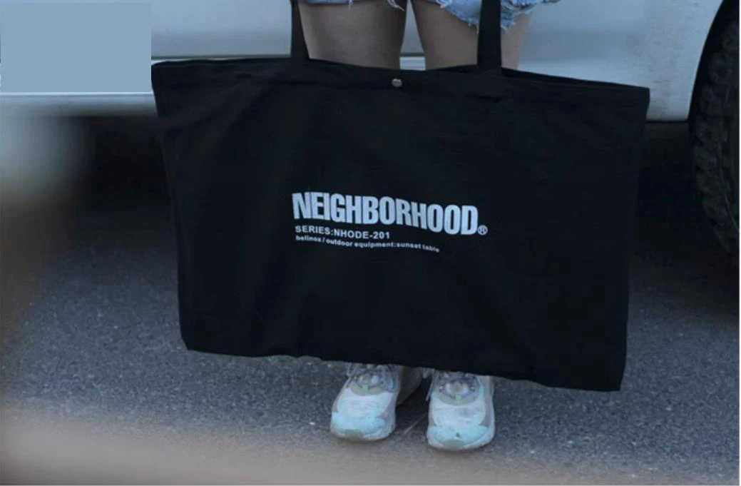 2024 NEIGHBORHOOD 캠핑 캔버스 핸드백 BB42, NBHD 대용량 보관 및 분류