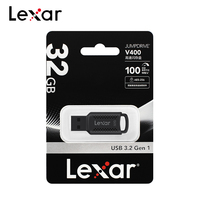 USB 3.0 Lexar V400 USB Flash Drive 32GB 64GB 128GB High Speed 100MB/s JumpDrive Pendrive Mini U Disk Pen Drive USB Memory Stick