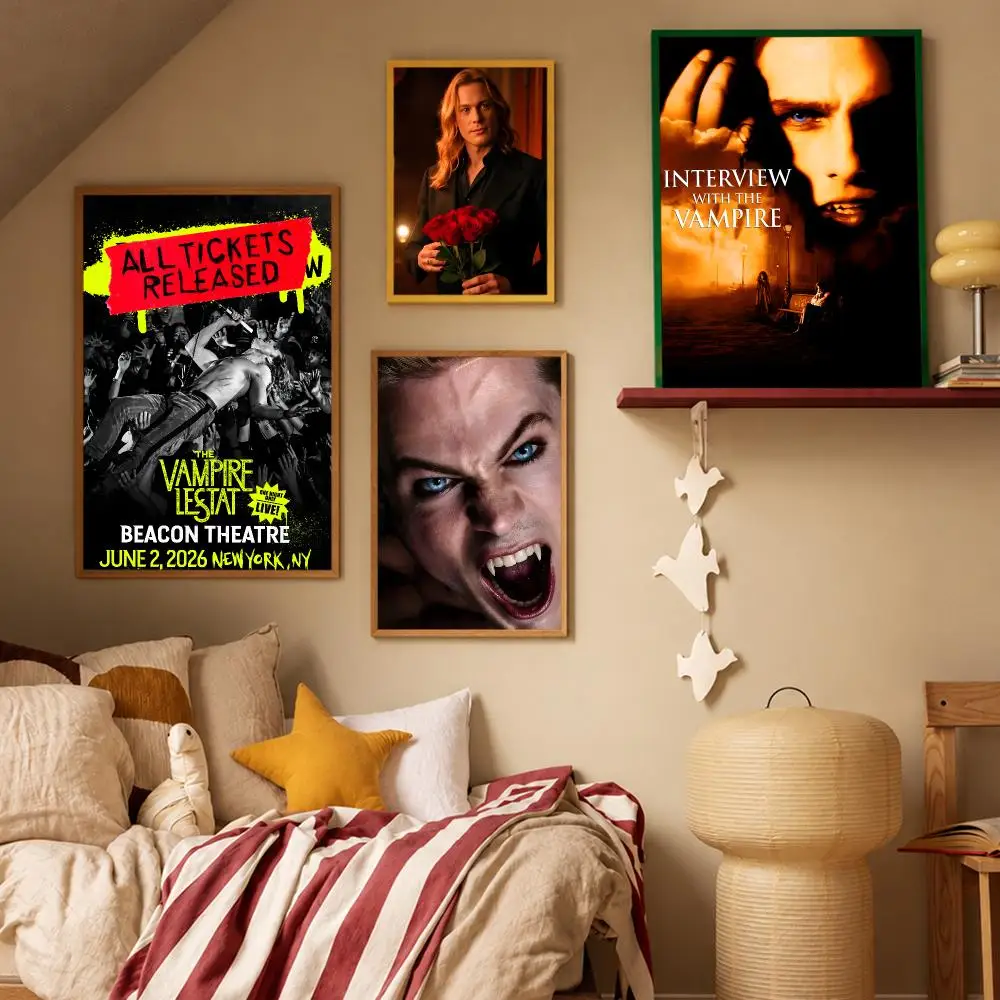 Series Drama The Vampire Lestat Poster HD Waterproof Wall Art Posters Self Adhesive Bedroom Living Room Home Decor Gift