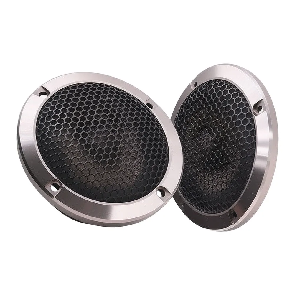 2pcs Metal Midrange Speaker 9x6x4cm High Definition Sound For Car Audio System Upgrade Music Accessories