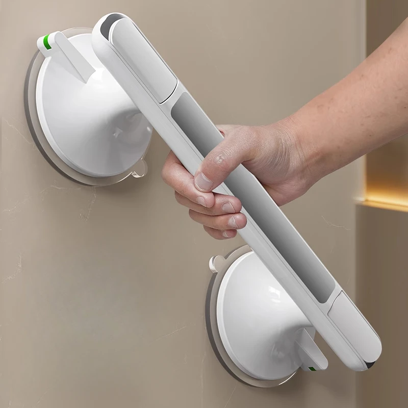 Multi Functional Suction Cup Handle Bathroom Tub Toilet Handrail Grab Bars Anti Slip Shower Safety Support Handle Bath Holders