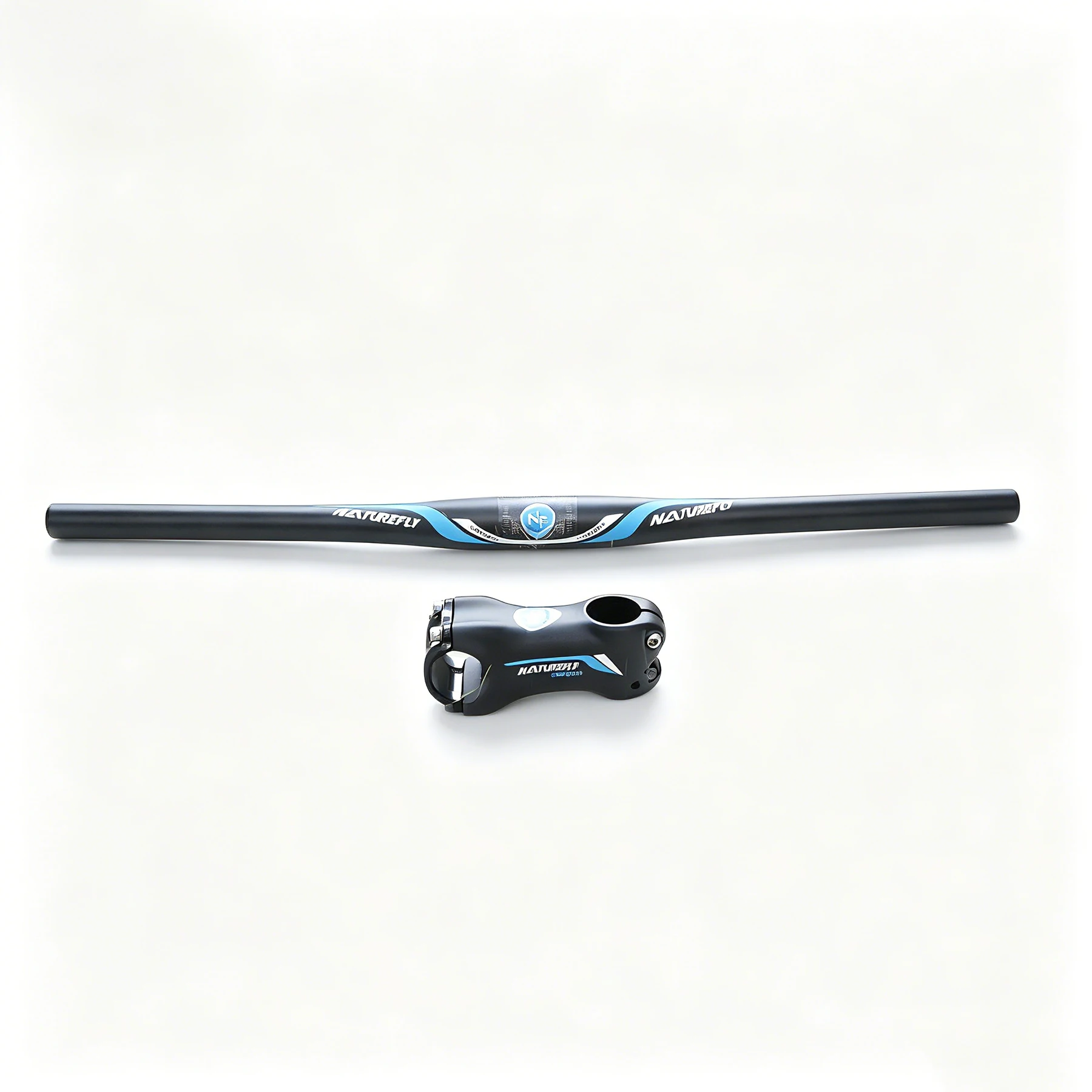 

Naturefly Carbon Mountain Flat Handlebar MTB Bike Bar Bicycle Parts Cycle Riser Handlebar
