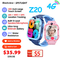 World Premiere Blackview NEW Z20 4G Smart Watch Kids GPS Video Call Child Smartwatch Monitor Tracker Location IP67 Watch