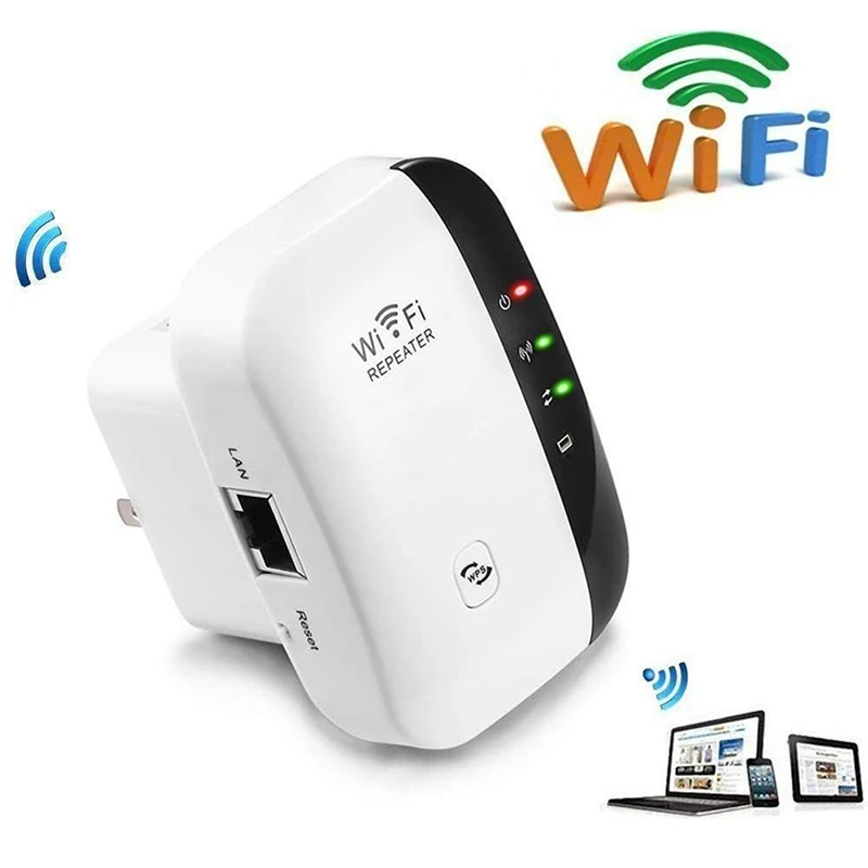 AMKLE Wireless WiFi Range Extender Wi Fi Booster Repetidor 300Mbps Wi-Fi Amplifier 802.11N/B/G  Wi/Fi Reapeter Access Point