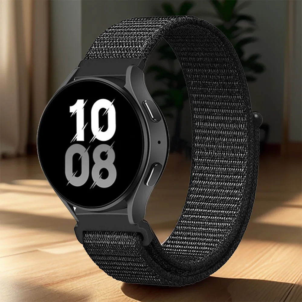 22mm Loop Nylon Band For Huawei Watch 5/4/3 GT5/4/3/2 Strap Samsung Galaxy Watch 7 6 5 4 3/Classic/Active Xiaomi S 4 3 2 Color