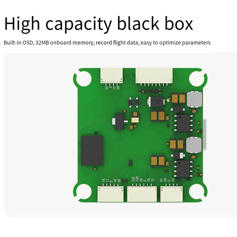 Dla Iflight BLITZ ATF435 Kontroler lotu Wbudowany OSD 5V 2.5A 9V 2A Dla RC FPV Freestyle Racing Drone Trwały Łatwy montaż