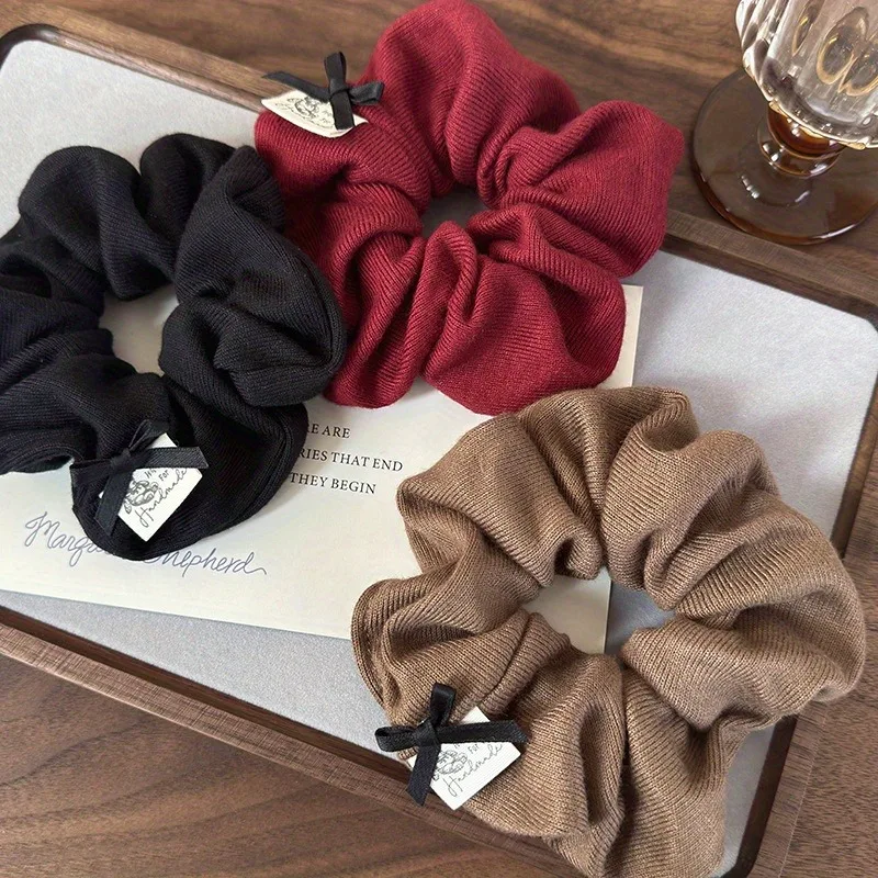 1 قطعة نسيج محبوك متعدد الألوان عقال الرجعية التسمية الديكور مرونة عالية مادة لينة ملابس الشارع اليومية بسيطة متعددة الاستخدامات