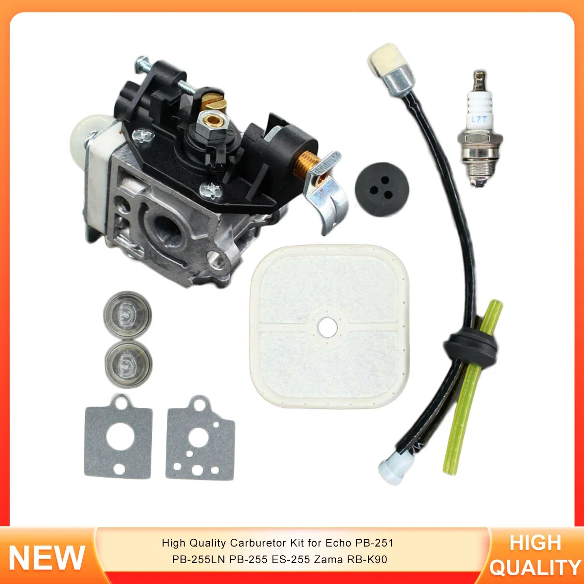 High Quality Carburetor Kit for Echo PB-251 PB-255LN PB-255 ES-255 Zama RB-K90