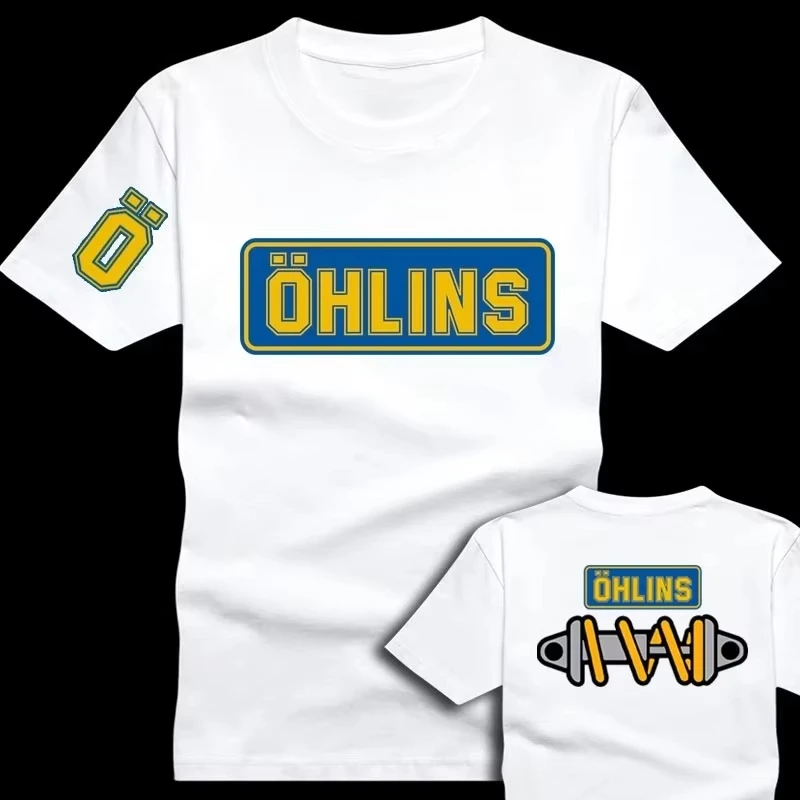 2026 Desktop_Amazing Tees Herren Ohlins Shock Suspension Auto Motorrad Sport Racing T-Shirt Sommer Heiß begehrte Freizeitartikel – Detail 11