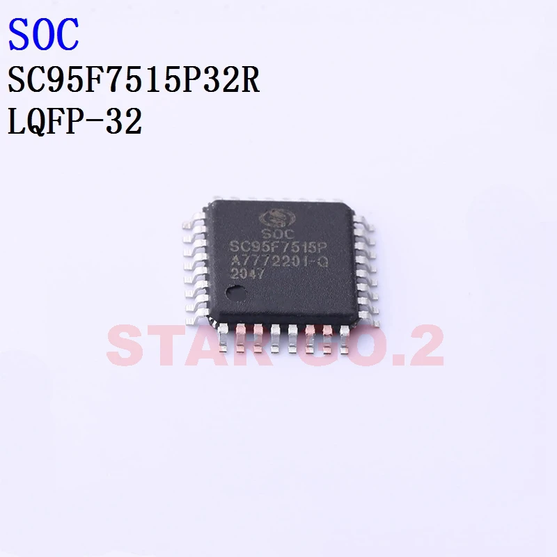 5PCSx SC95F7515P32R SC92F7445BP32R SC92F8445BP32R SC92F8545P32R SC92F7545P32R SOC Microcontroller