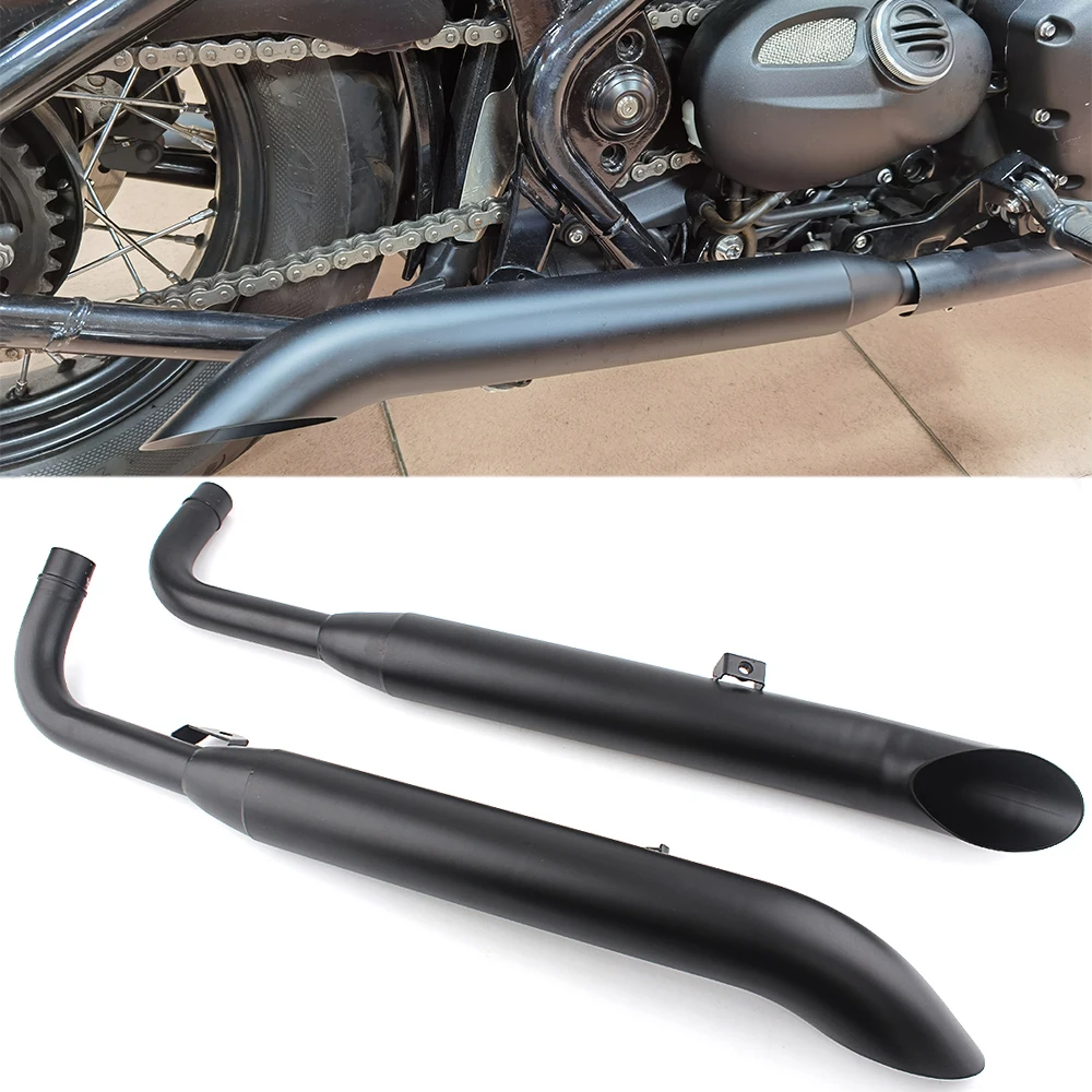 Système d'échappement pour Triumph Bonneville Bobber T100 T1200 Speed Master, accessoire moto, silencieux d'échappement en acier inoxydable