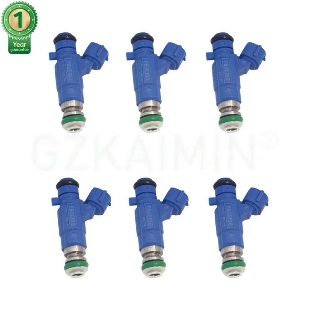 6PCS  Fuel Injector 16600-AA500 FBJE100 FOR NISSAN RB25DET TB48DE GTR R34 PALADIN D22