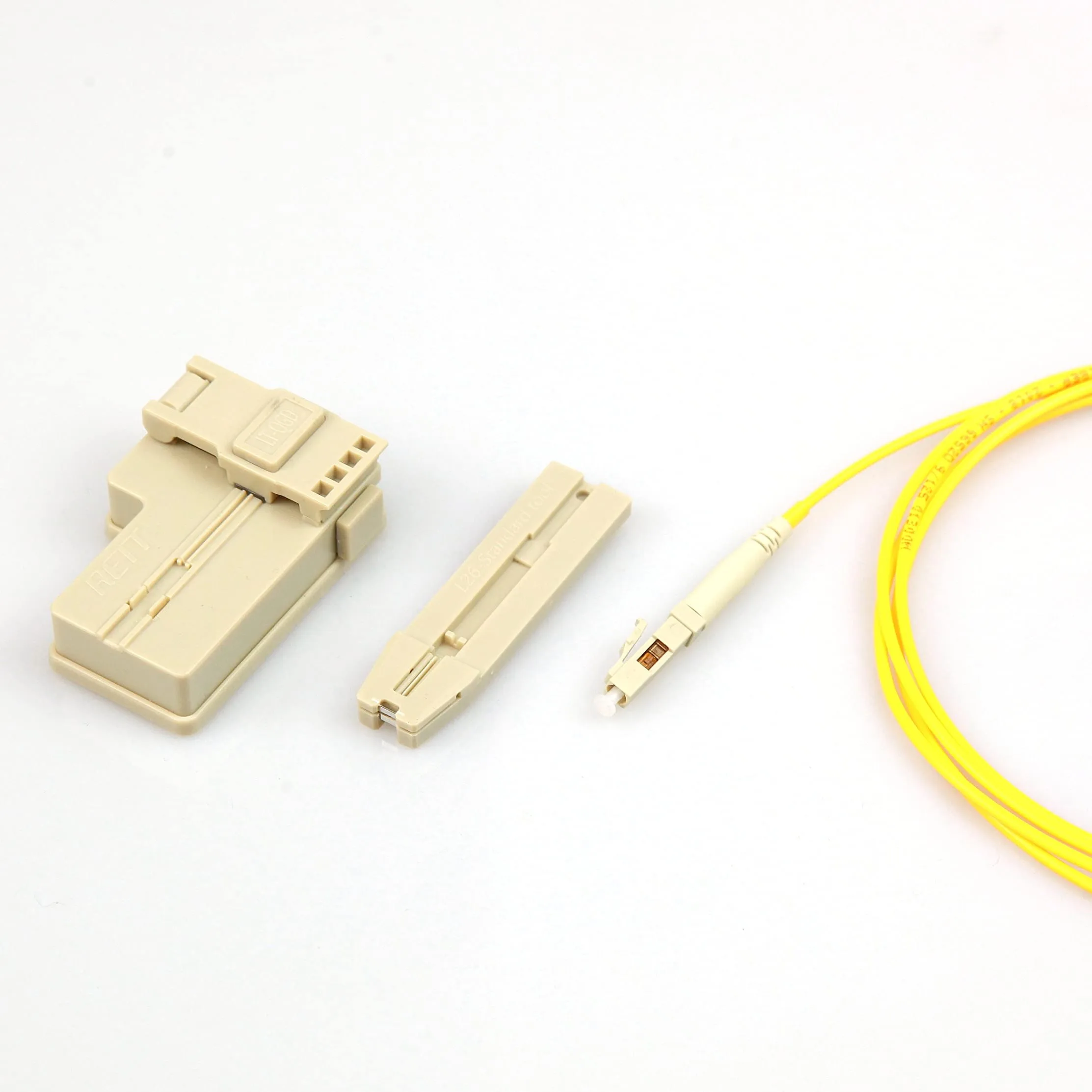 LC UPC Fiber Optic Fast Connectors Singlemode multimode LC APC Fiber Optic Connectors Mechanical Adapter for FTTH CATV Network