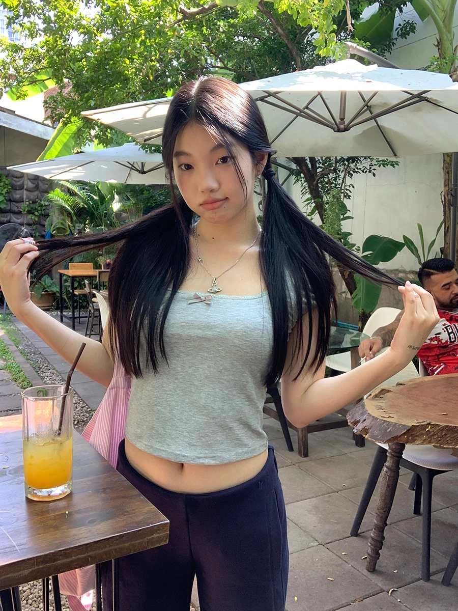 

Женская футболка Slim Fit ort Sve, лето 2023, новинка Sle, высококачественный уникальный топ длиной до глаза, модный топ прямого кроя