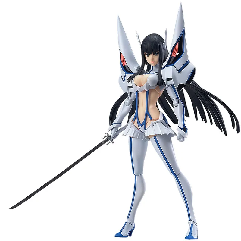 Max Factory Oryginalna Figurka Figma Kiryuin Satsuki 155mm Anime Figurki Akcji Zabawki dla Chłopców Prezent na Boże Narodzenie Kolekcjonerski Model Ozdoby