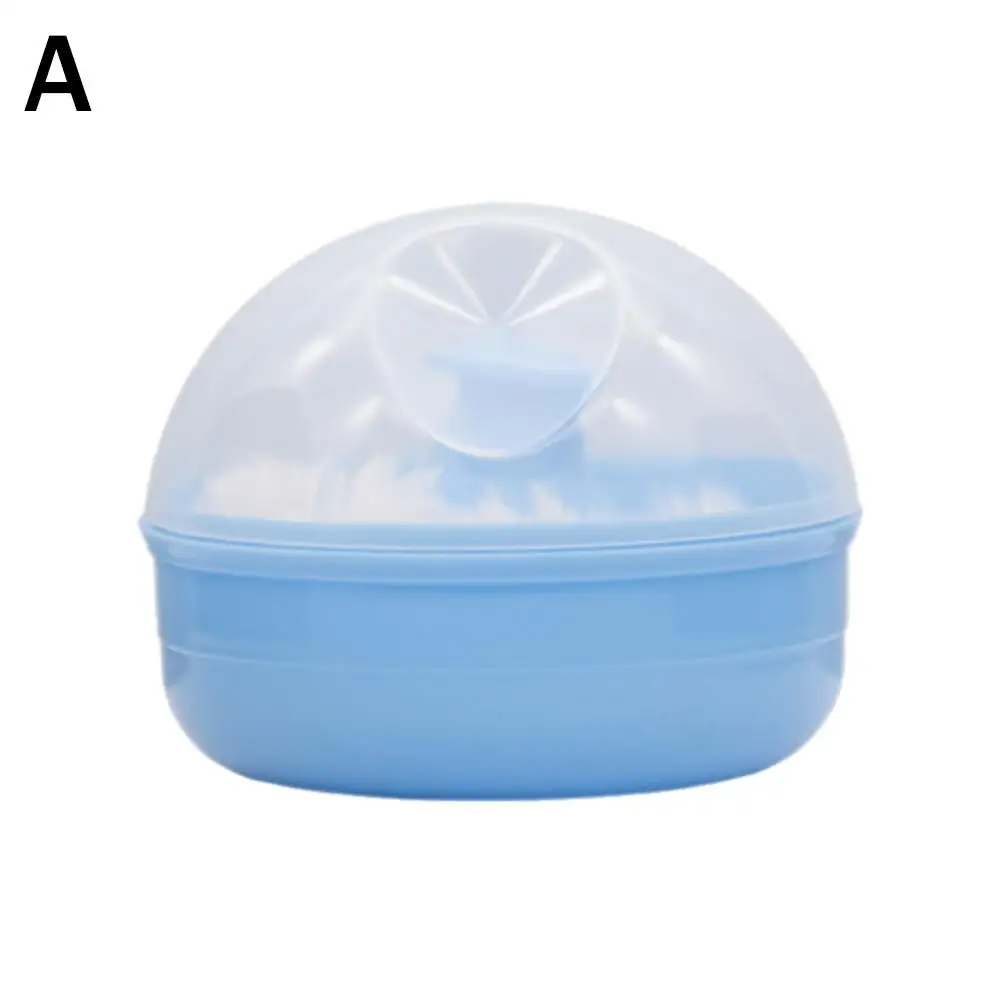 Baby Body Powder Special Powder Puff Portable Hygienic Storage Sealing Power Face Makeup Box Tool Container R8C3