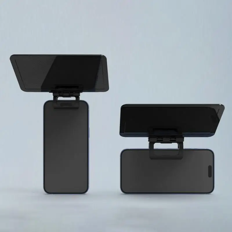 

Summer Outdoor Foldable Phone Visor Black Wear Resistant Waterproof Weather Protector Angle Adjustable Easy Installation