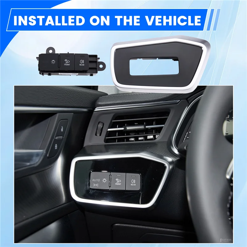 

Hot Selling-4K1941501 For A6 C8 2019-2023 Car Head Light Control Switch Headlight Button Lamp Switch 4KD 857 966 82V,4K1941