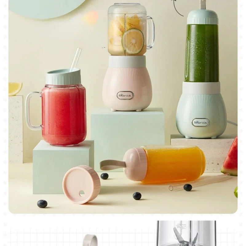 

Juicer Small Portable Juicer Cup Household Multi-Functional Fruit Juice Extractor Student Dormitory Mini Smoothie Blender