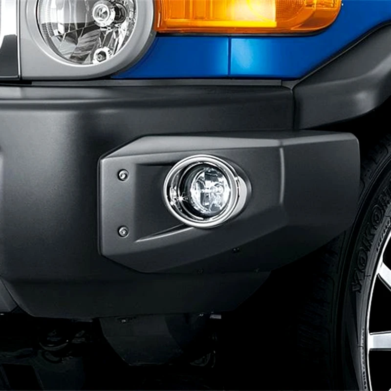 For 07-22 Toyota FJ Cruiser front bumper corner replacement installation with fog lamp corner bumper front bumper modification